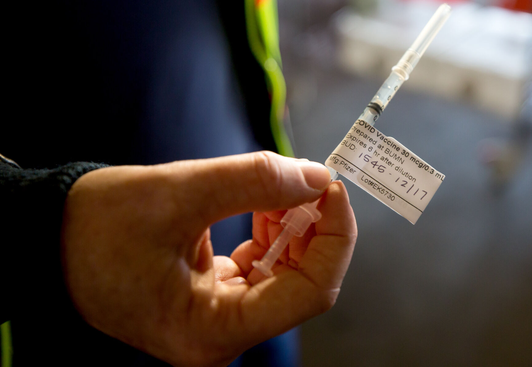 UMC workers get COVID-19 vaccine
